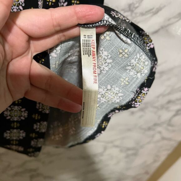 Free People Center Of Attention Mini Dress in Black Combo - Picture 6 of 9